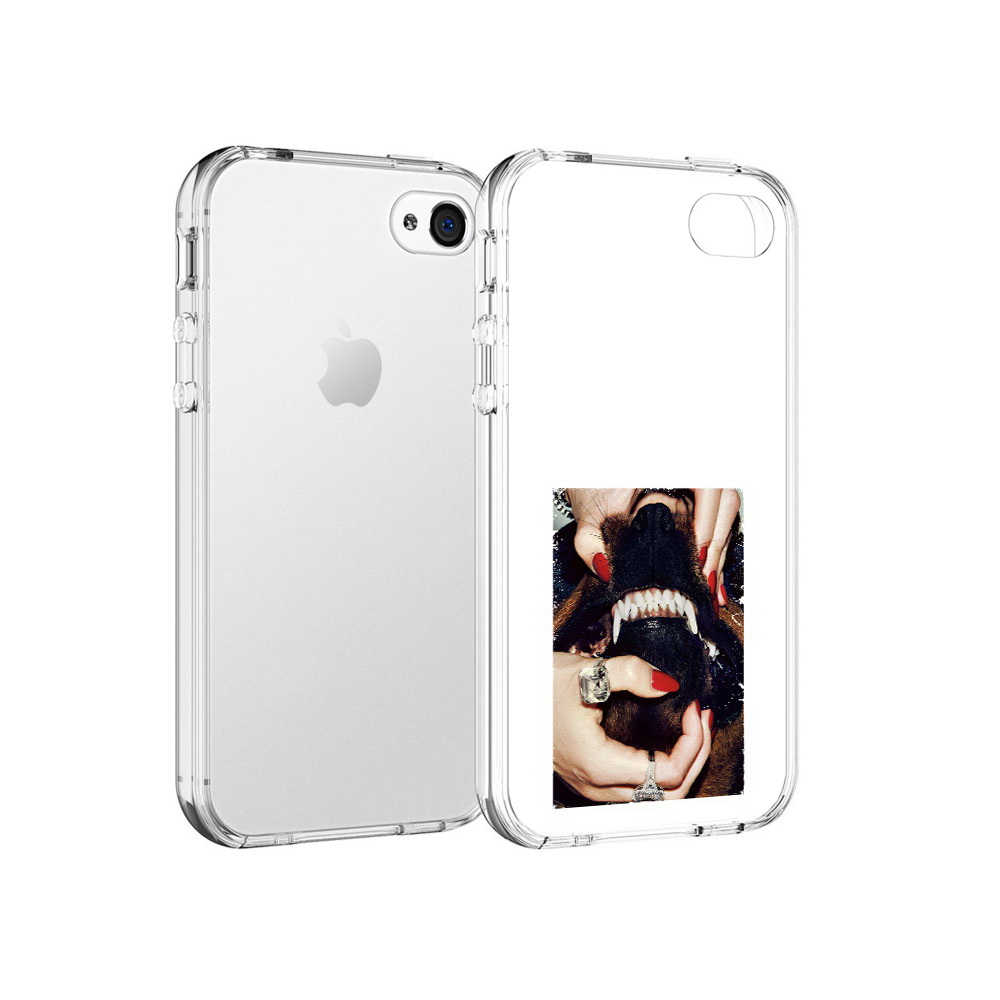 

Чехол MyPads Tocco для Apple iPhone 4 маникюр, Прозрачный, Tocco