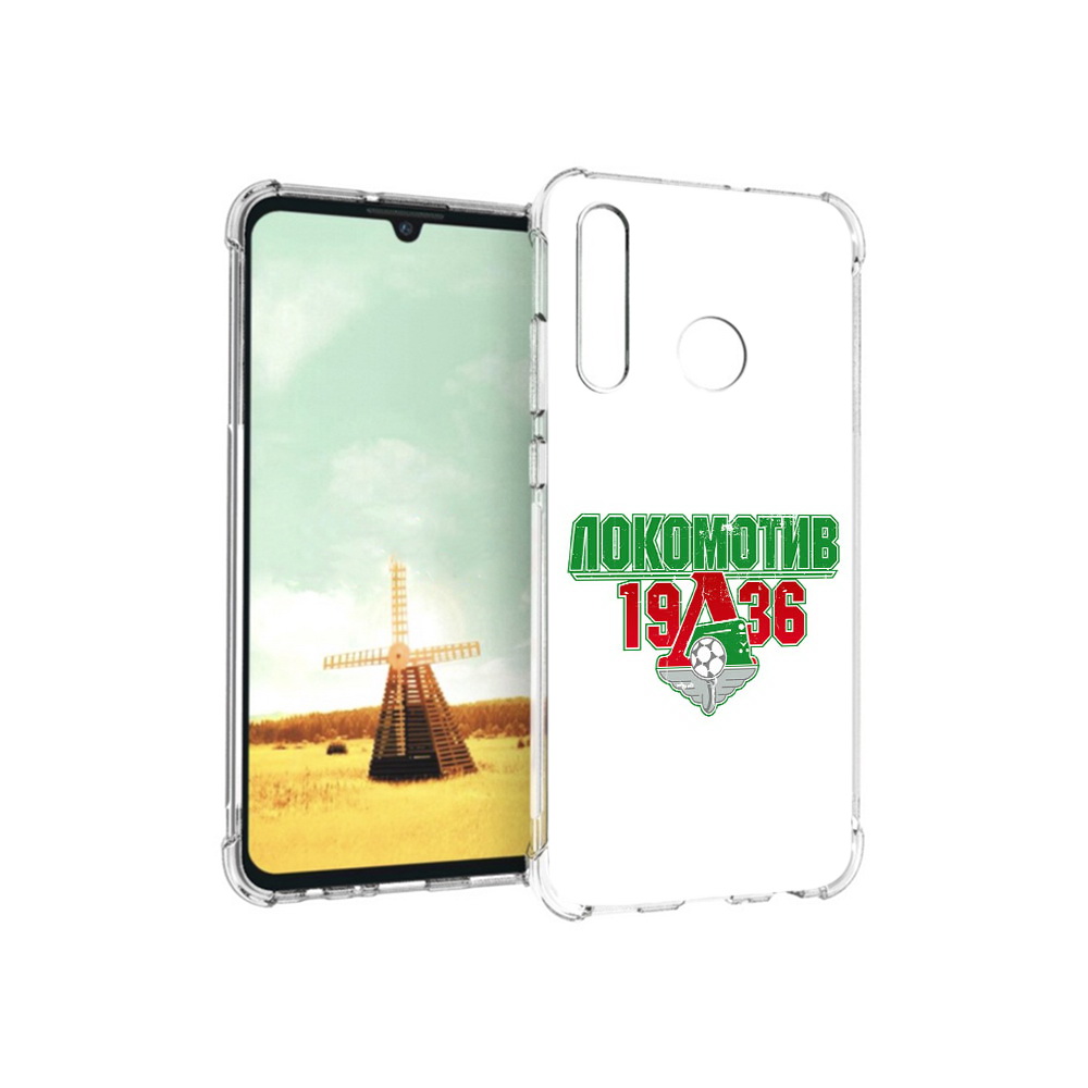 

Чехол MyPads Tocco для Huawei P Smart+ ФК локомотив 1936, Прозрачный, Tocco