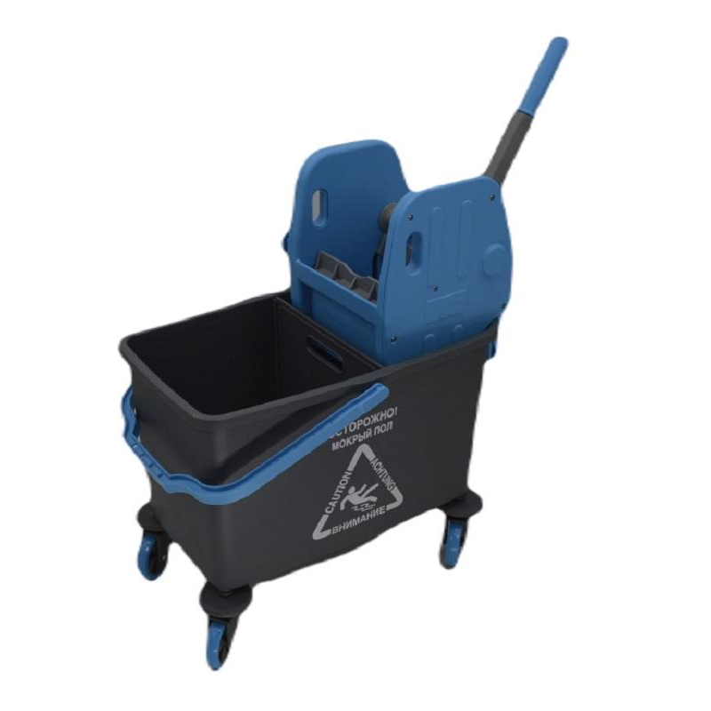 

Ведро на колесах с отжимом 32л серое (PROCART701S-GREY)