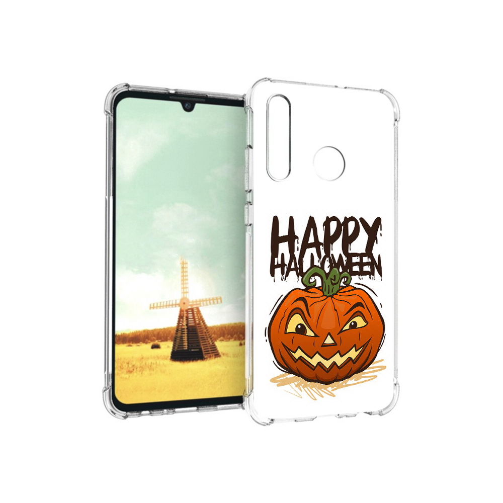 

Чехол MyPads Tocco для Huawei P Smart+ Хэллоуин счастливый, Прозрачный, Tocco