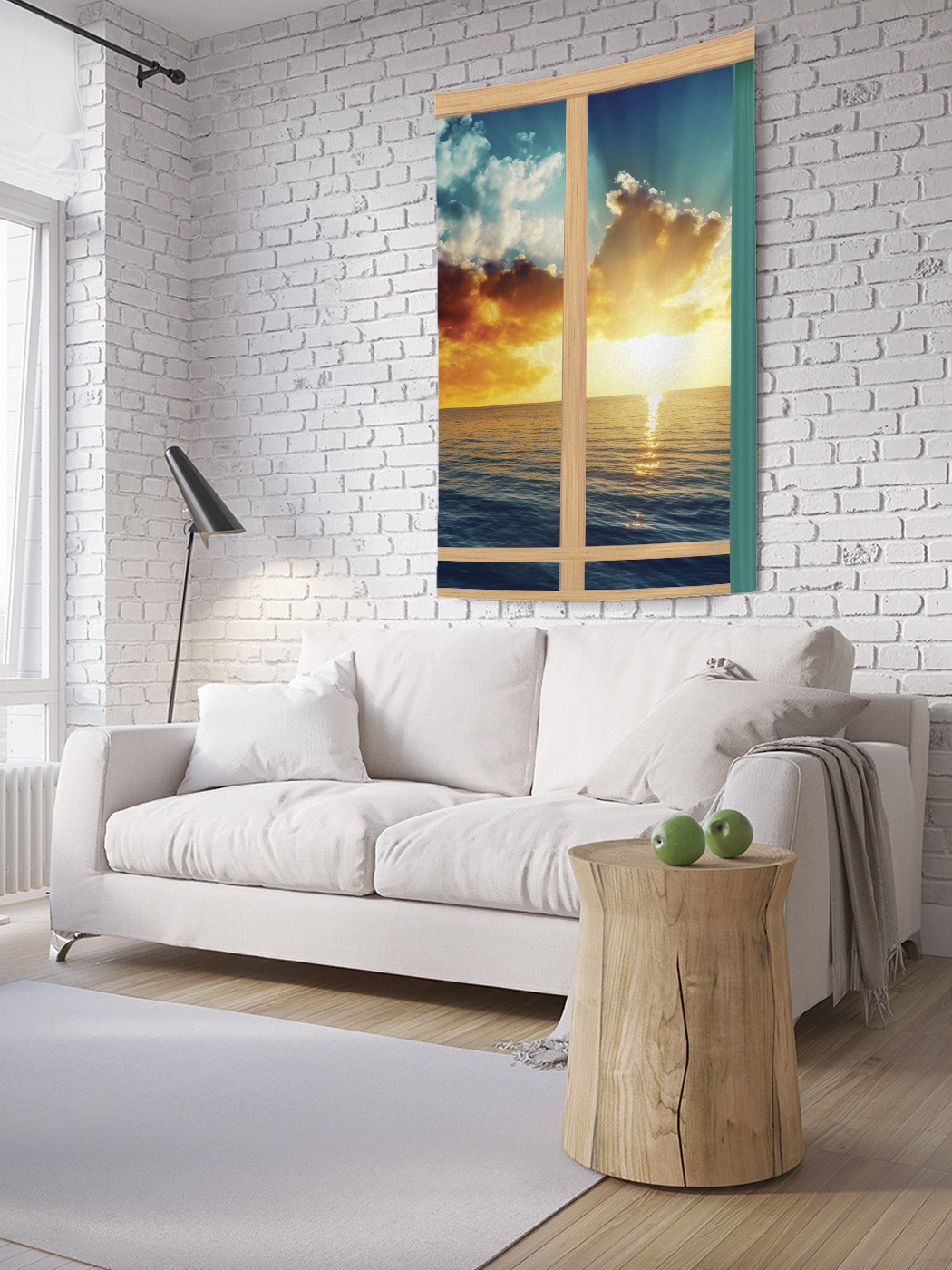 

Вертикальное фотопанно на стену JoyArty Море в спальне 150x200 см, Море в спальне
