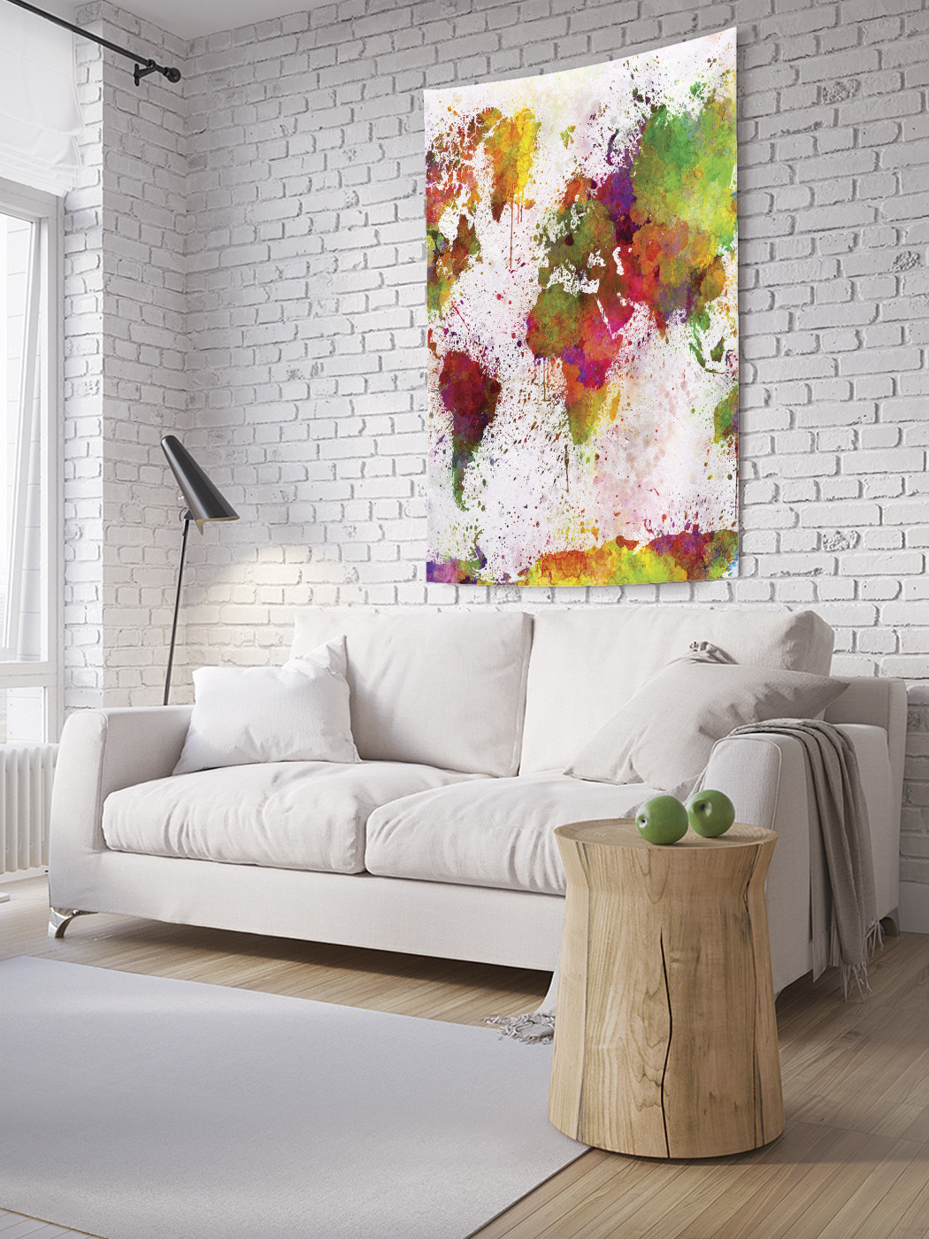 

Вертикальное фотопанно на стену JoyArty Мир в креативе 150x200 см, Мир в креативе