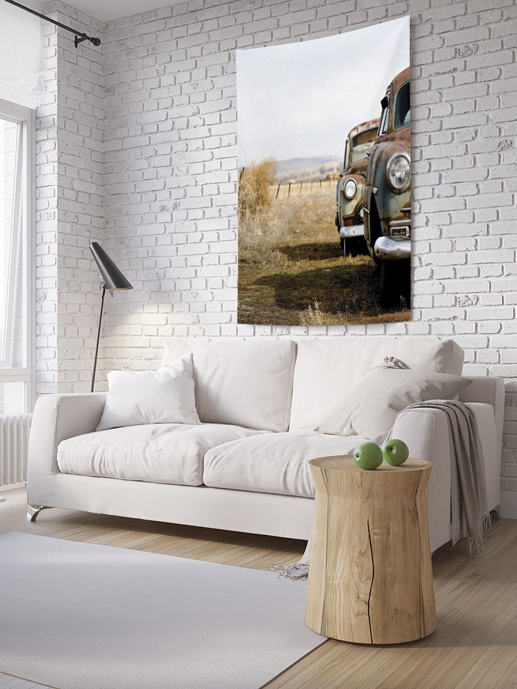 

Вертикальное фотопанно на стену JoyArty Забытые автомобили 150x200 см, Забытые автомобили