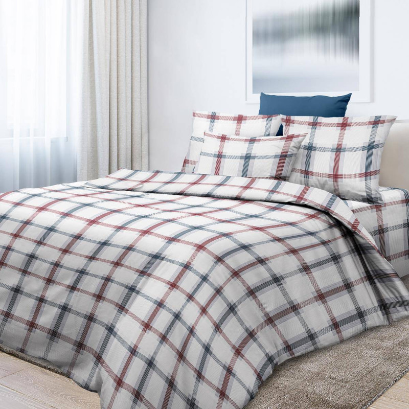 

Простыня Ивановотекстиль 120х200 на резинке бязь ГОСТ Модерн борт 25 см, Модерн