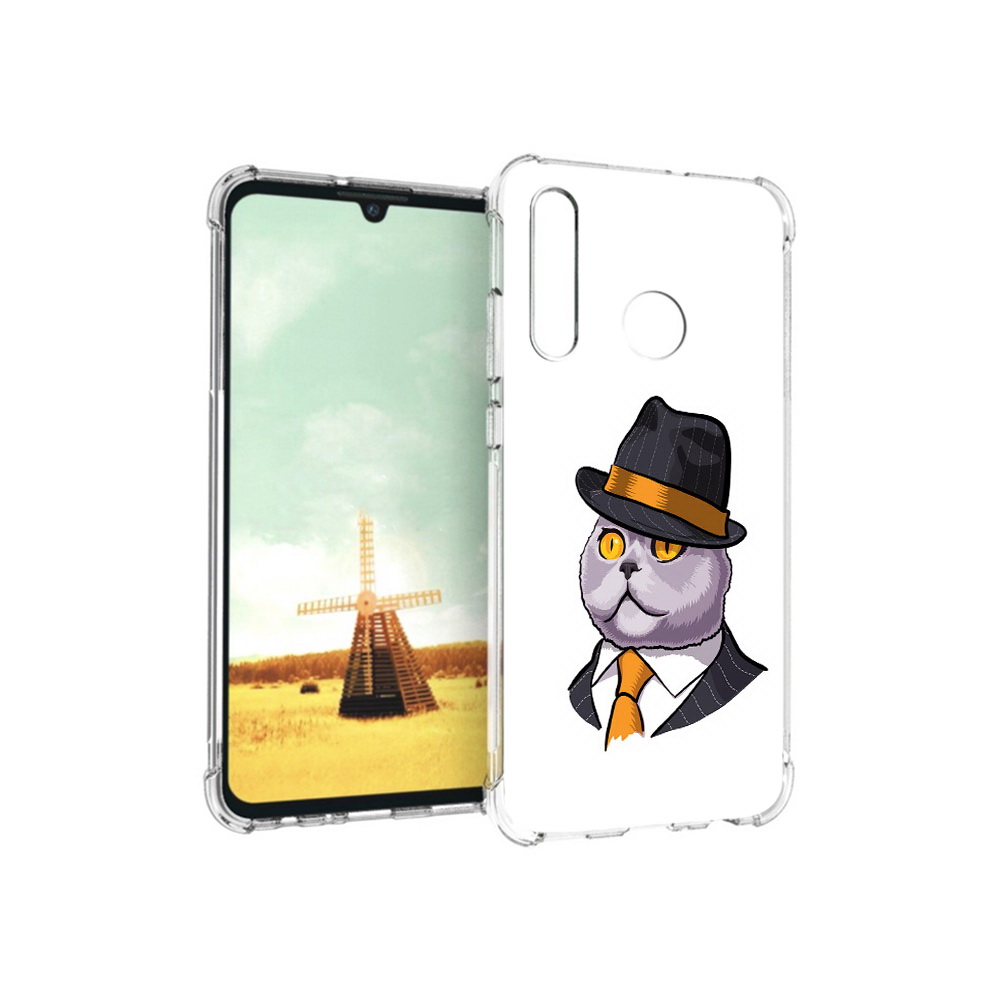 Чехол MyPads Tocco для Huawei P Smart+ британец
