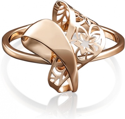 

Кольцо из золота р. 16,5 PLATINA jewelry 01-4980-00-000-1110-65, 01-4980-00-000-1110-65