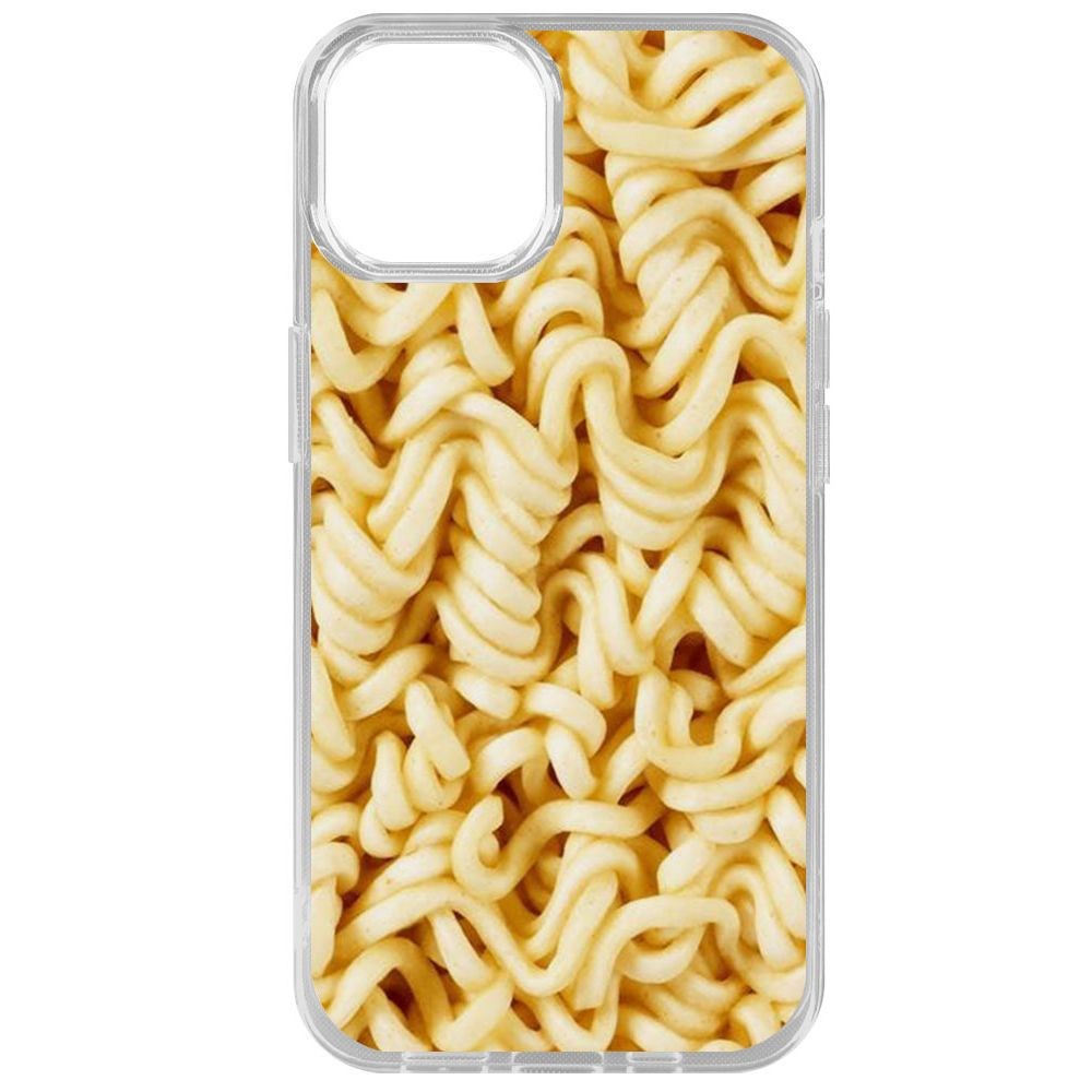 

Чехол-накладка Krutoff Clear Case Дошик для iPhone 14, Прозрачный