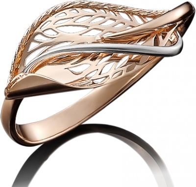 

Кольцо из золота р.  PLATINA jewelry 01-4983-00-000-1110-65, 01-4983-00-000-1110-65