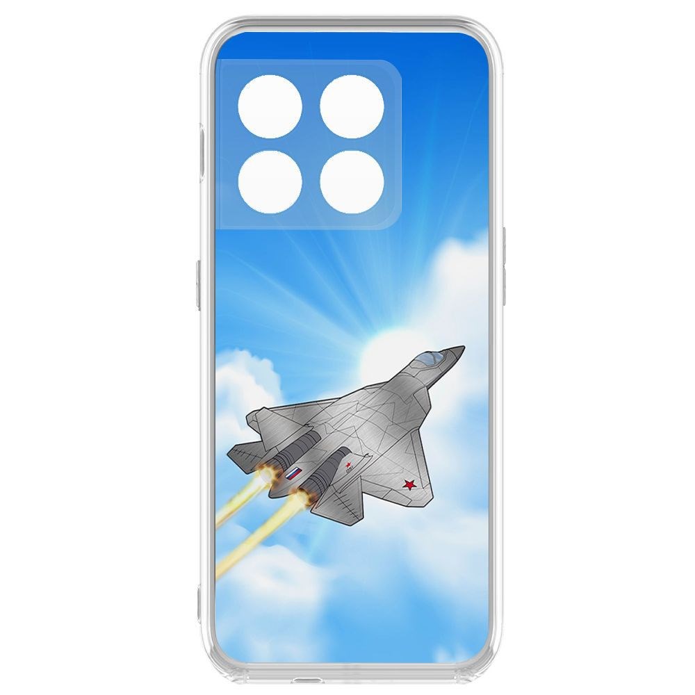 

Чехол-накладка Krutoff Clear Case СУ-57 для OnePlus 10 Pro