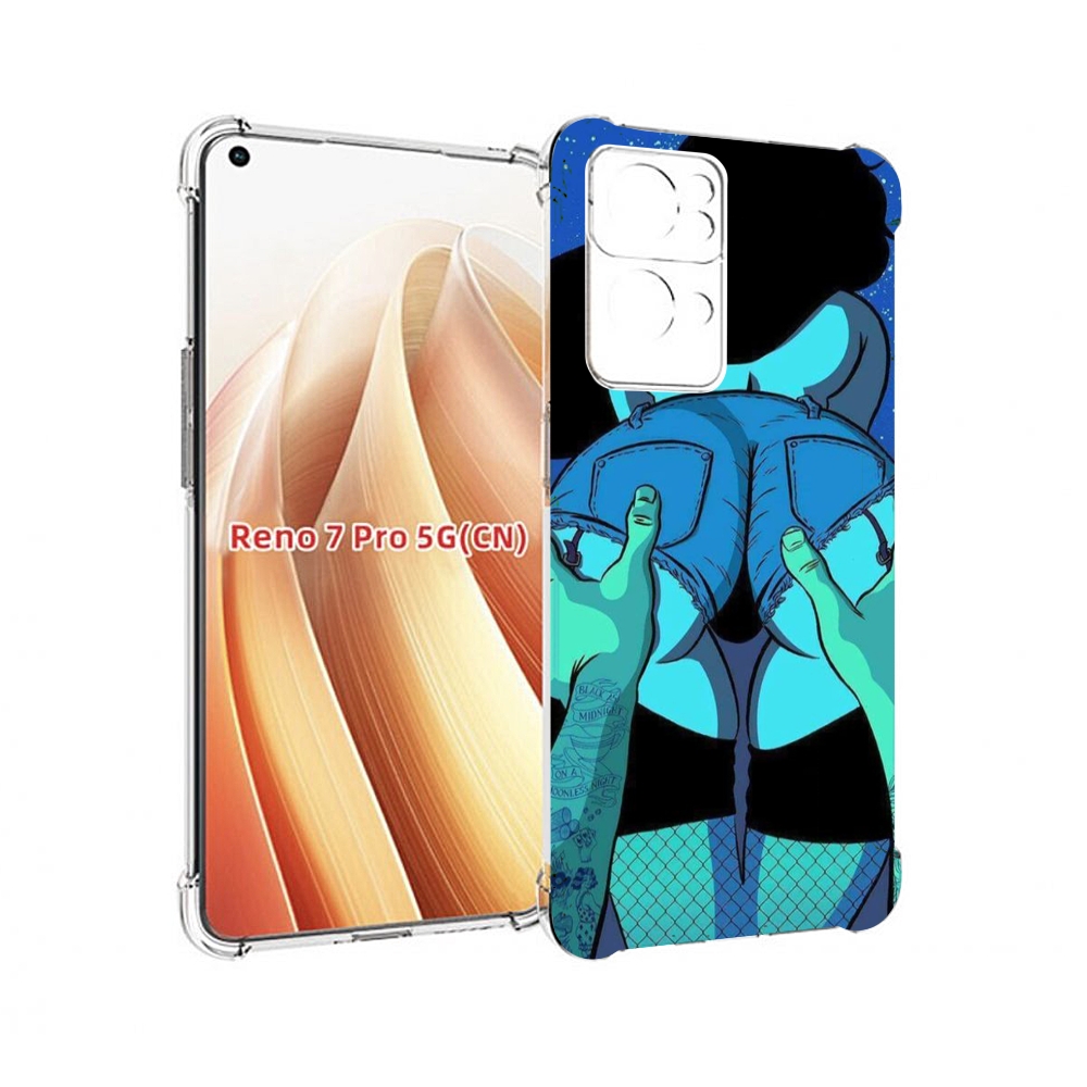 

Чехол MyPads любитель потрогать для OPPO Reno7 Pro 5G, Прозрачный, Tocco