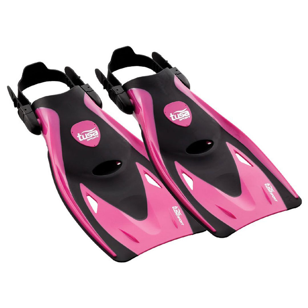 Ласты для плавания Tusa Sport UF-21 черные/розовые M