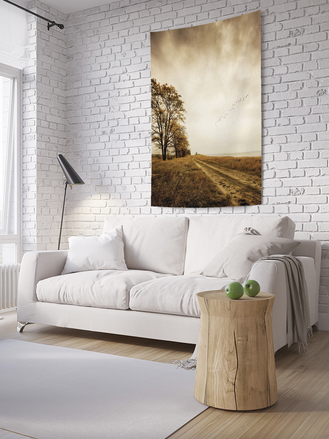 

Вертикальное фотопанно на стену JoyArty Птичья дорога 150x200 см, Птичья дорога