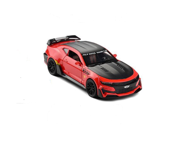 игрушечная металлическая машинка Matreshka Chevrolet Camaro коллекционная красная 1:24 игрушечная гоночная машинка красная