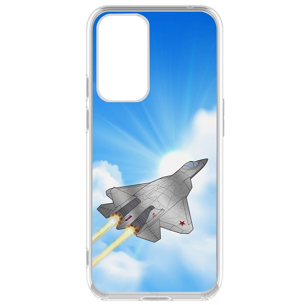

Чехол-накладка Krutoff Clear Case СУ-57 для OnePlus 9 Pro, Прозрачный