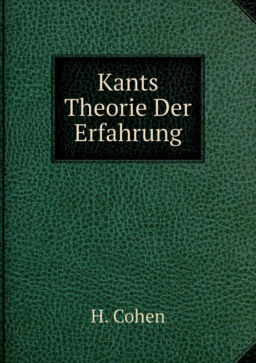 

Kants Theorie Der Erfahrung