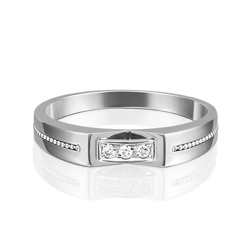 

Кольцо из золота р.  PLATINA jewelry 01-5098-00-101-1120-30, бриллиант, 01-5098-00-101-1120-30