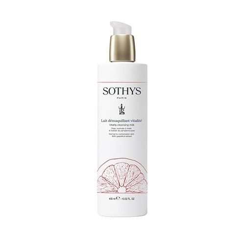 Очищающее молочко Sothys для нормальной и комбинированной кожи Vitality Cleansing Milk