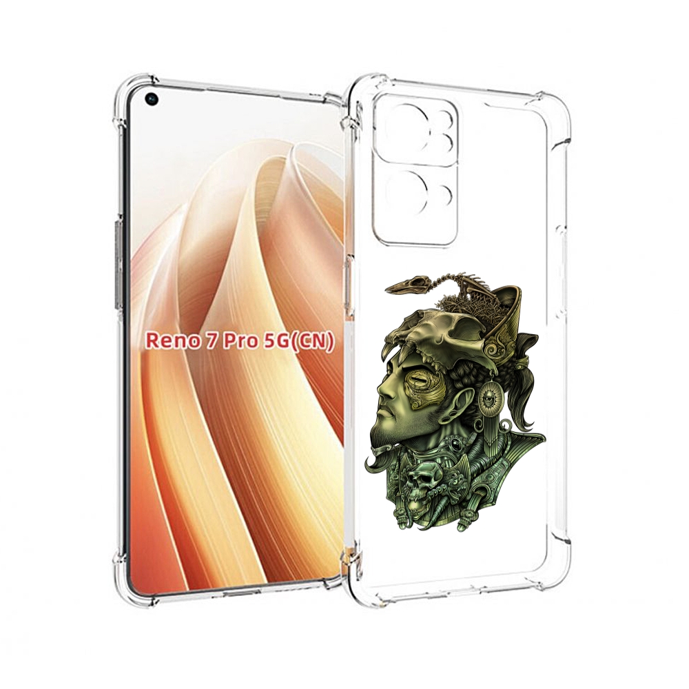 

Чехол MyPads бронзовый воин для OPPO Reno7 Pro 5G, Прозрачный, Tocco