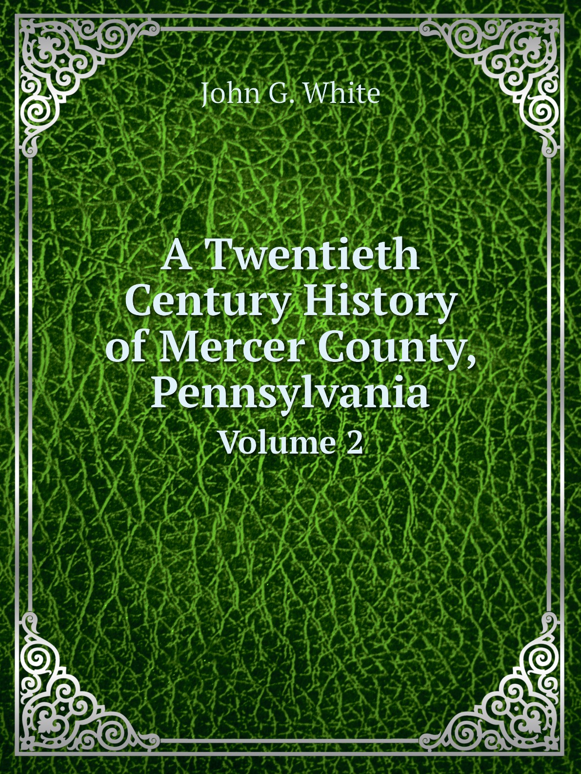 

A Twentieth Century History of Mercer County, Pennsylvania