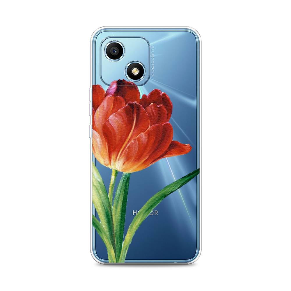 

Чехол Awog на Honor Play 30 "Красный тюльпан", Разноцветный, 6108750-8