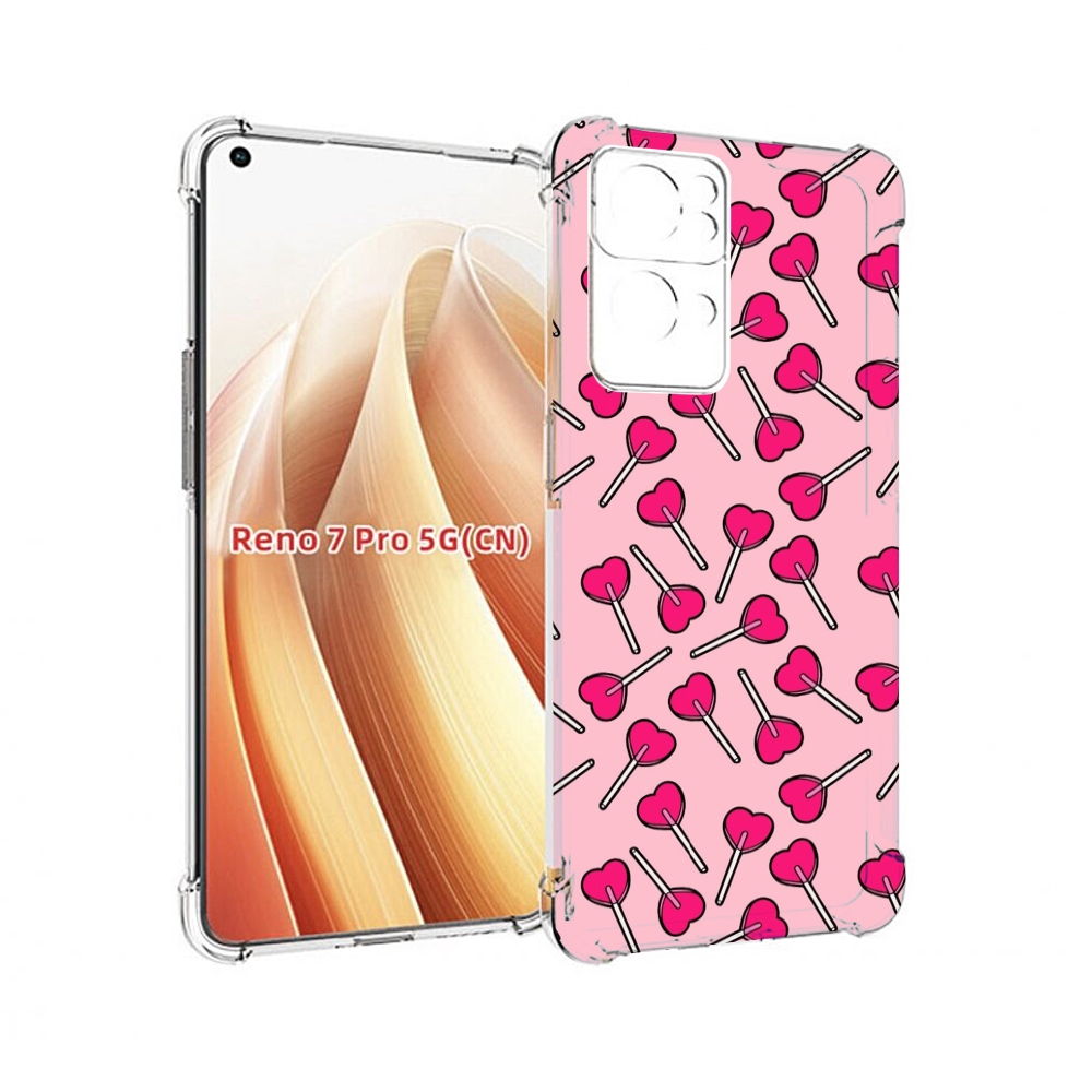 

Чехол MyPads много лединцов для OPPO Reno7 Pro 5G, Прозрачный, Tocco