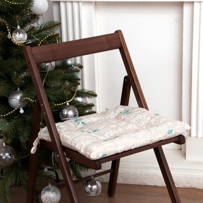 

Сидушка "Этель" Beautiful Сhristmas 42х42х7см,100% хл,саржа 190гр/м2