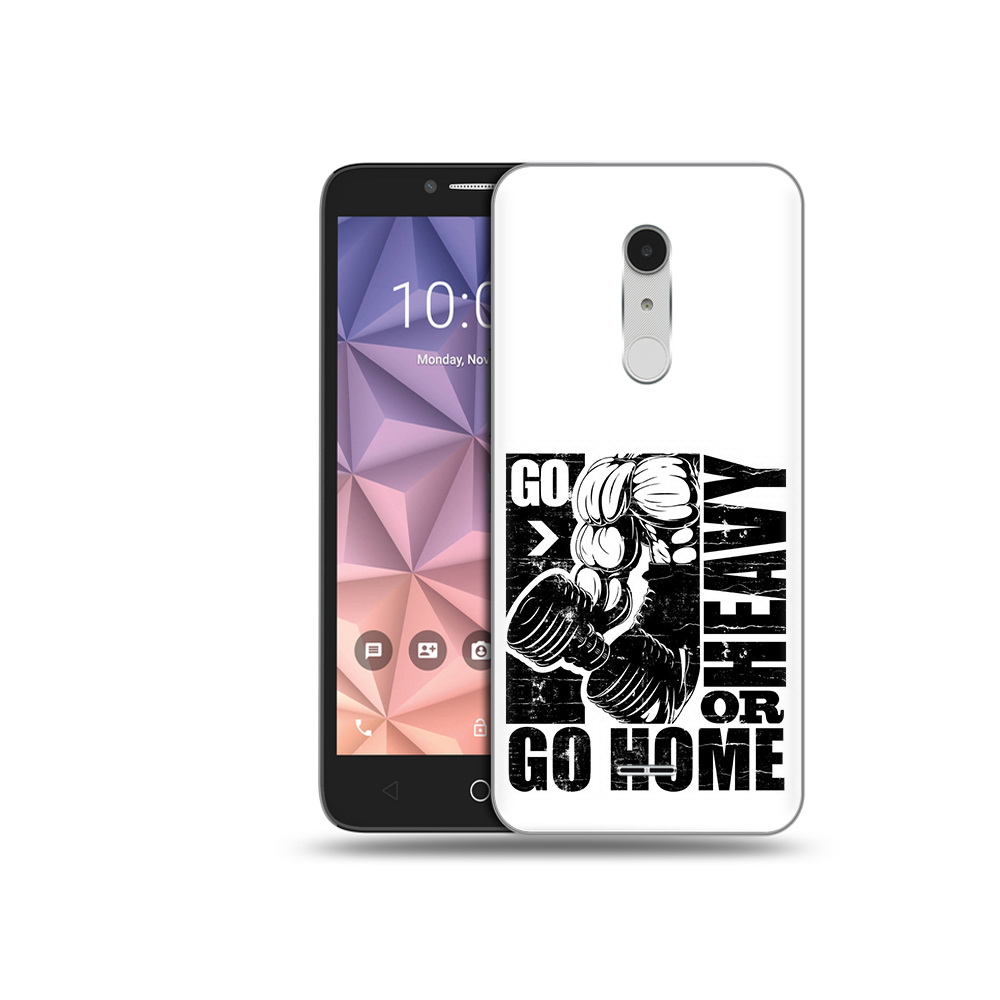 

Чехол MyPads Tocco для Alcatel A3 XL накаченные руки, Прозрачный, Tocco