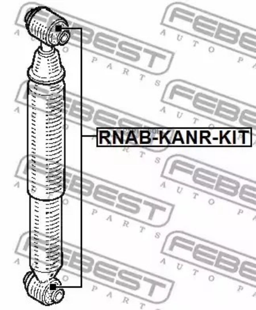 

FEBECT RNAB-KANR-KIT С-б.зад.аморт.RENAULT KANGOO 1997-2007