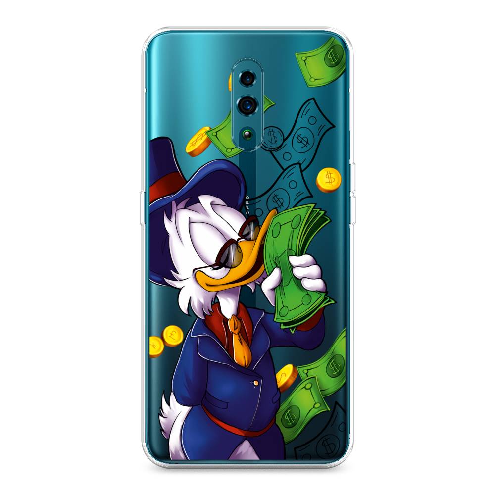 фото Чехол для oppo reno "scrooge mcduck with money" case place