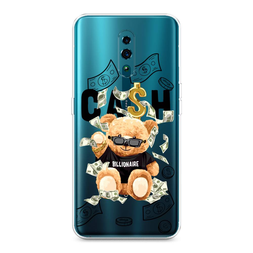 

Чехол для Oppo Reno "Big cash", Черный;серый;бежевый, 250750-6