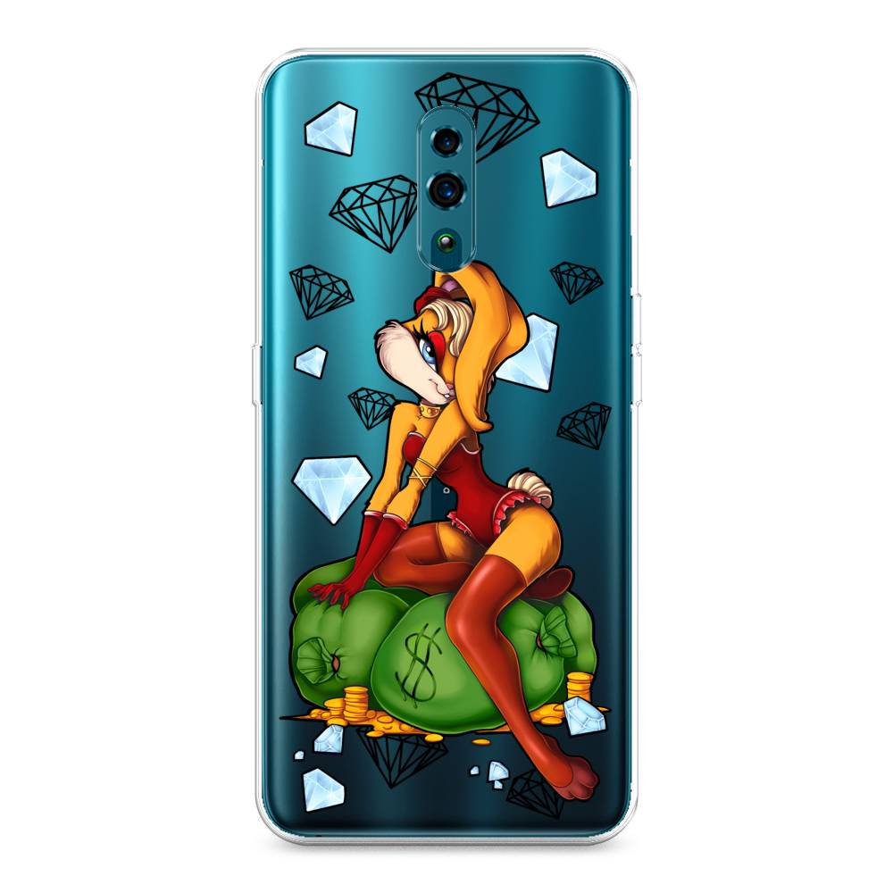 

Чехол для Oppo Reno "Лола Банни с бриллиантами", Красный;оранжевый;зеленый, 250750-6