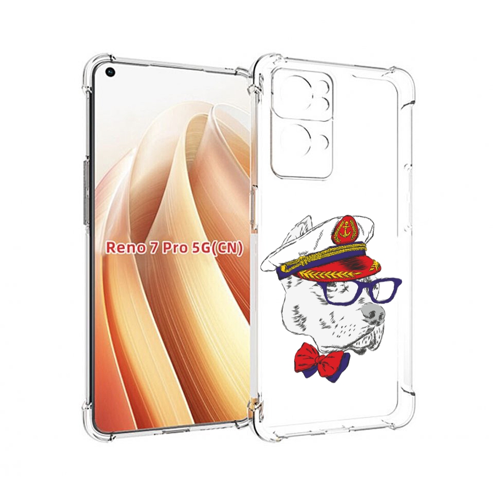 

Чехол MyPads бульдог для OPPO Reno7 Pro 5G, Прозрачный, Tocco
