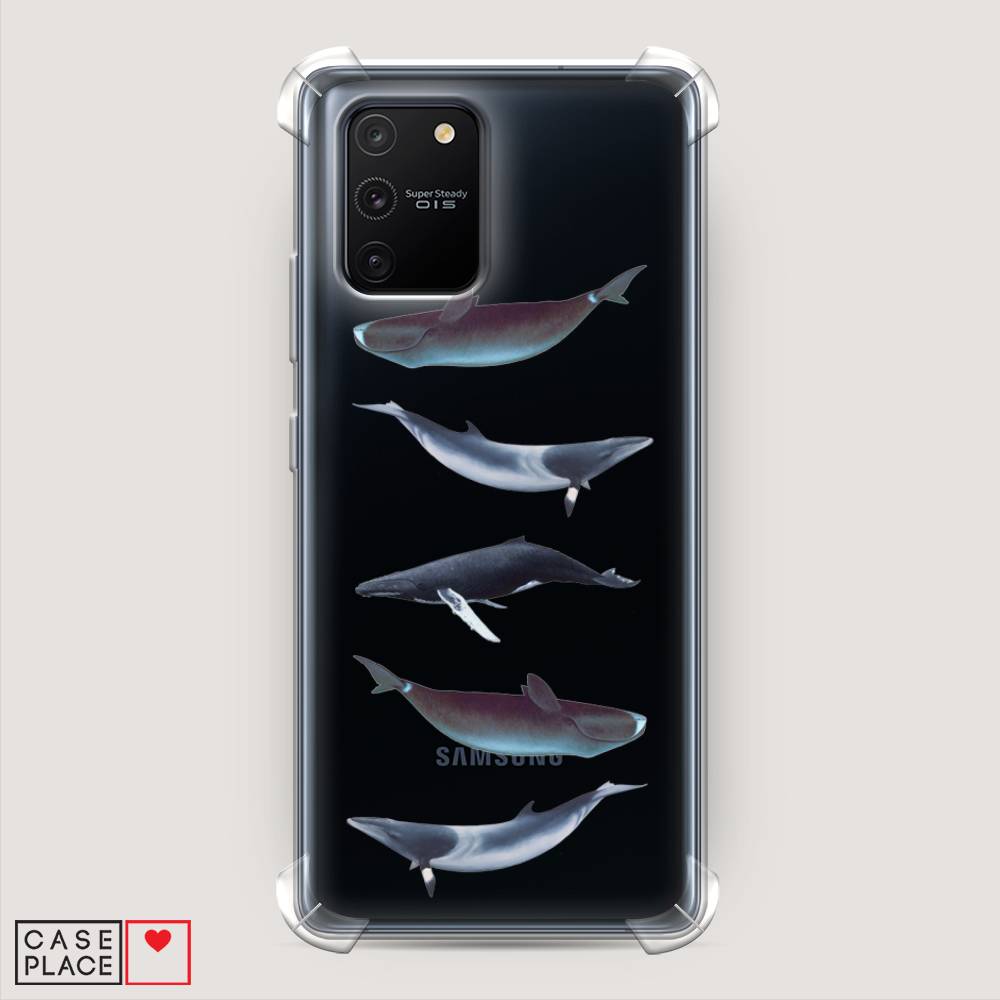 

Чехол Awog на Samsung Galaxy S10 Lite / Самсунг S10 Lite "Киты арт 2", Разноцветный, 210051-1