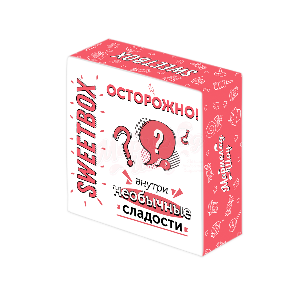 

Набор-сюрприз необычных сладостей Deluxe маленький, Красный, Deluxe Box