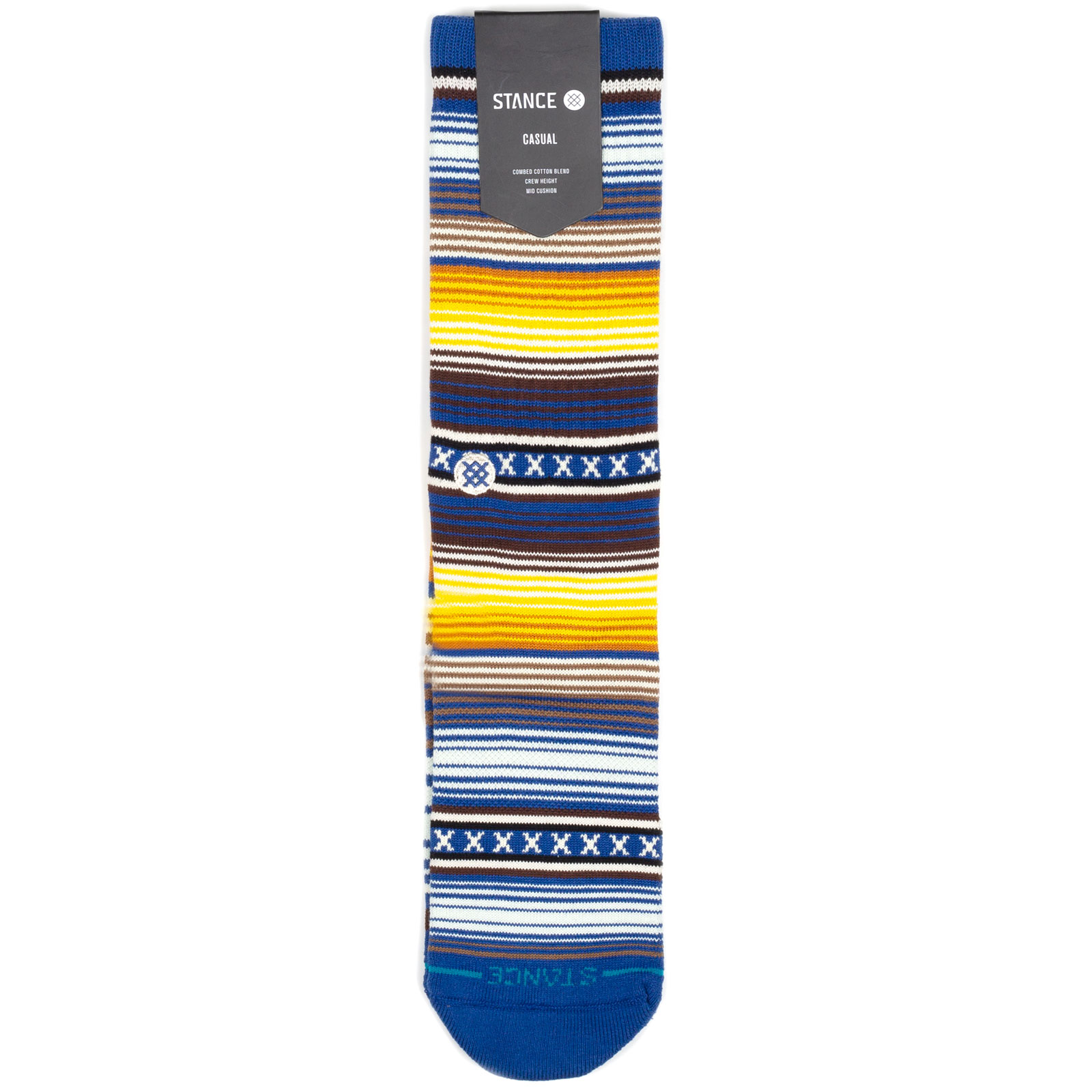 

Носки унисекс Stance Current - B синий/желтый/черный M, Current - B