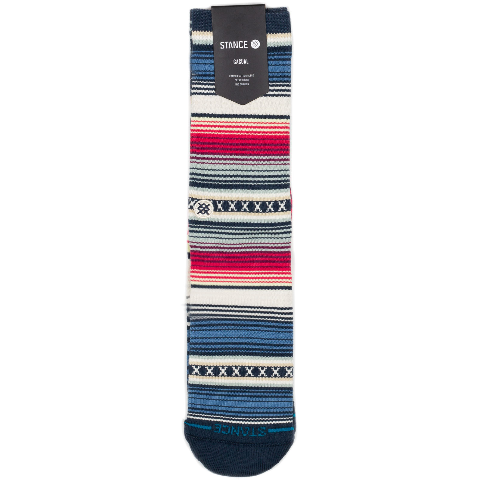 

Носки унисекс Stance Current - Navy черный/красный/синий M, Current - Navy