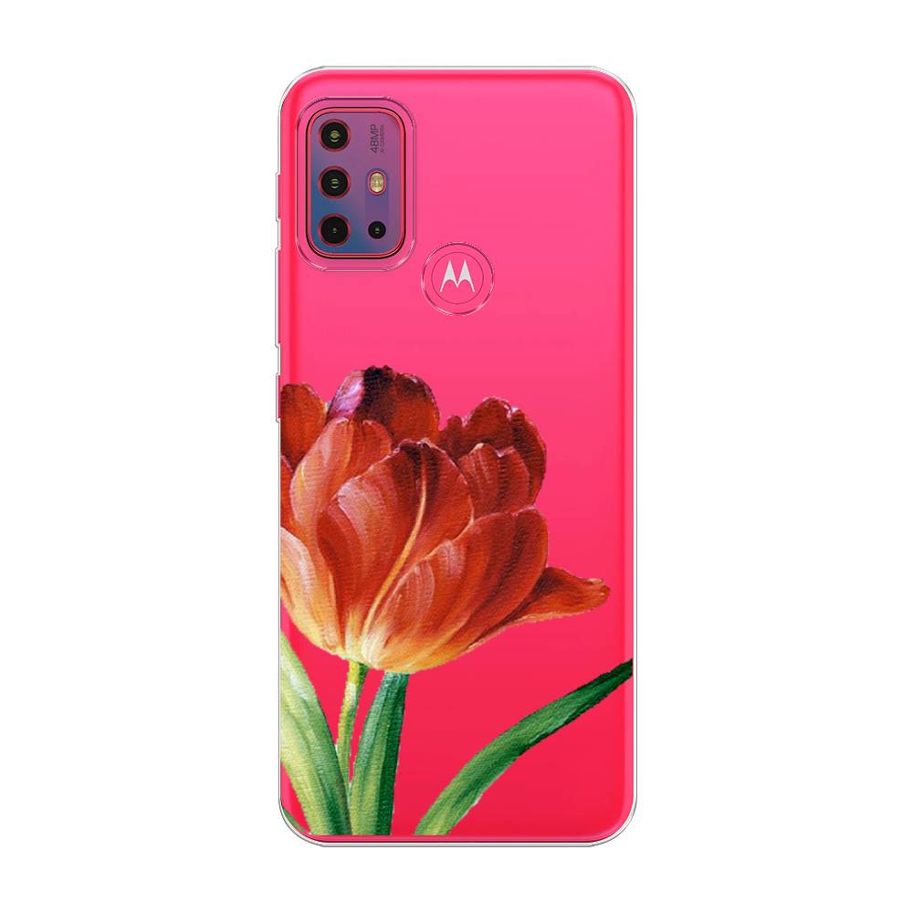 

Чехол Awog на Lenovo K13 Note/Motorola Moto G10/G20/G30 "Красный тюльпан", Разноцветный, 242250-8