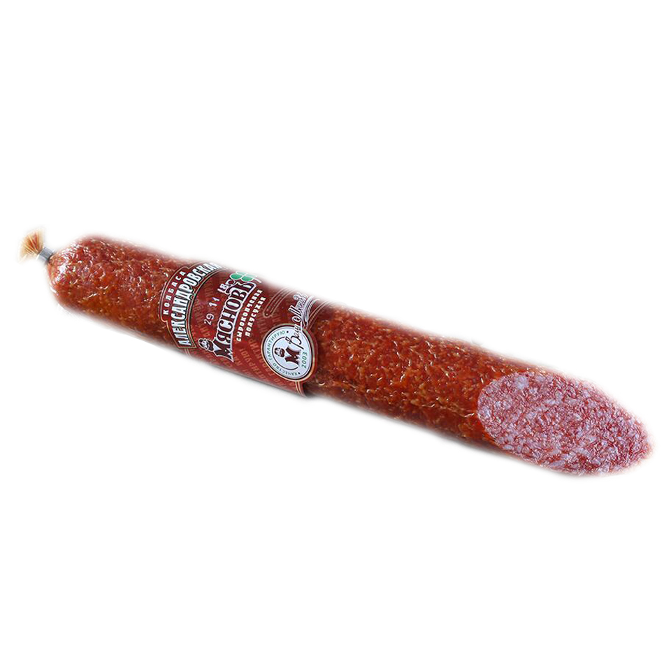 

Колбаса сырокопченая МясновЪ Александровская полусухая