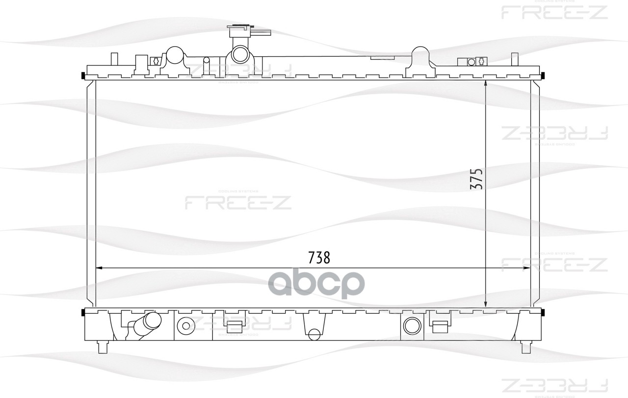 Радиатор FREE-Z kk0241