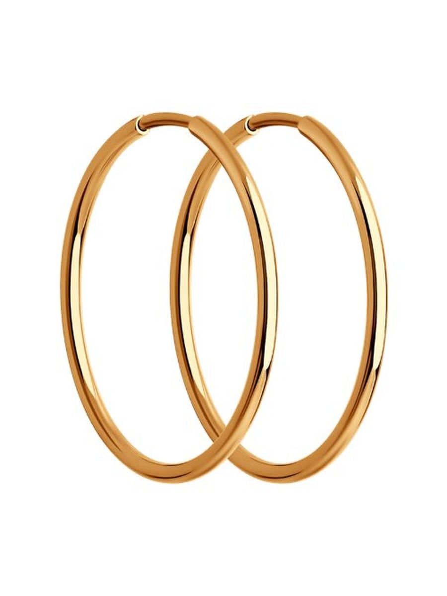 

Серьги конго из золота TEO MAORI 8140002-4, 8140002-4