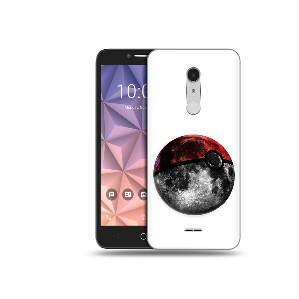 

Чехол MyPads Tocco для Alcatel A3 XL планета покебол, Прозрачный, Tocco