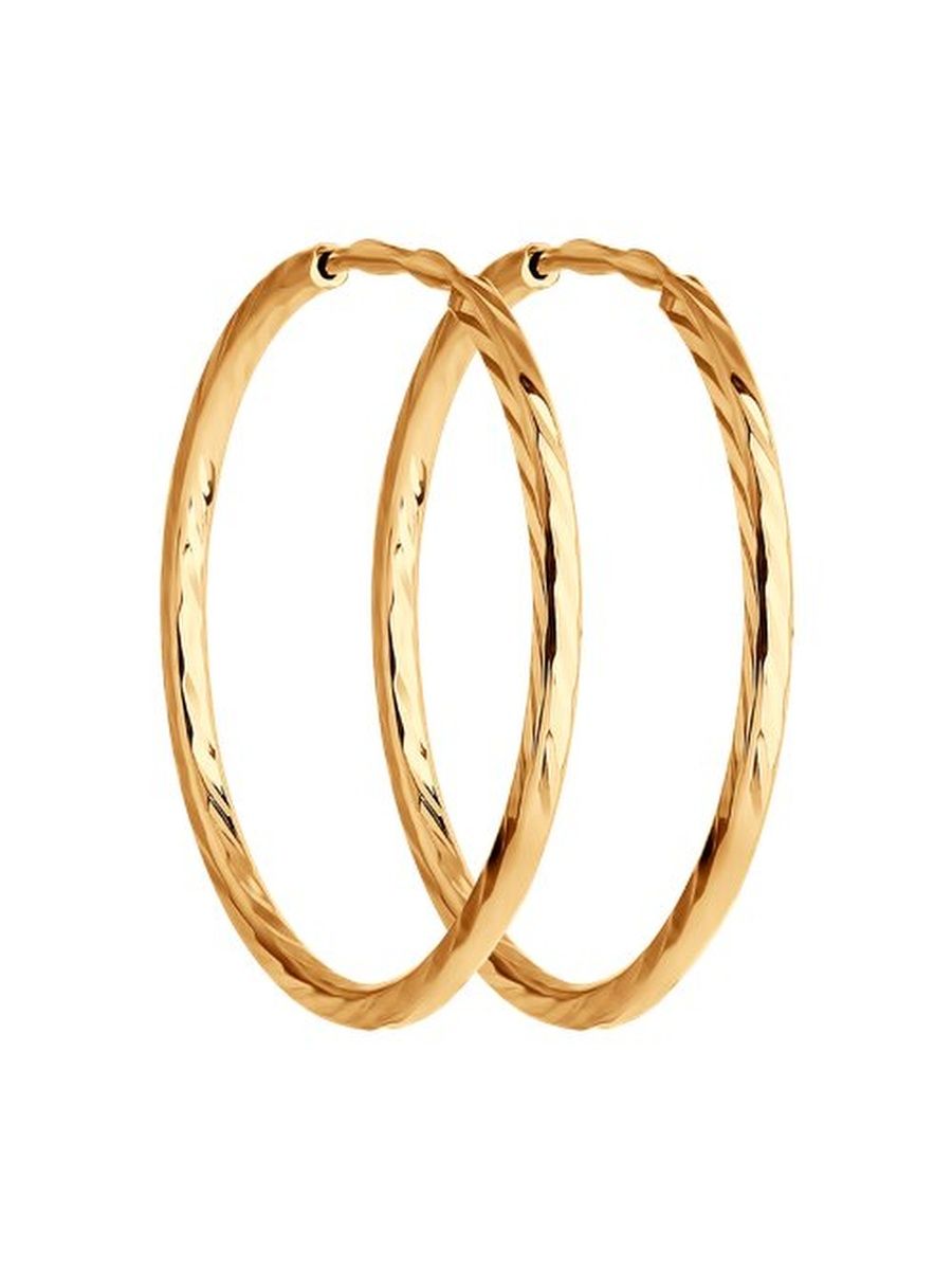

Серьги конго из золота TEO MAORI 8140012-4, 8140012-4