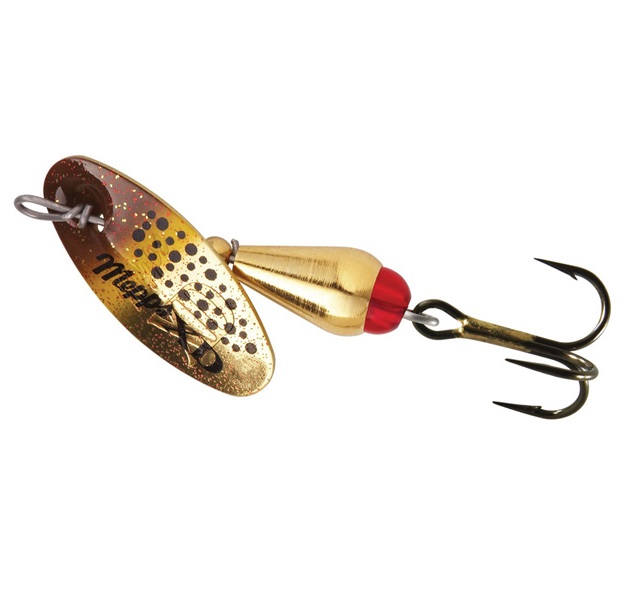

Блесна вращающаяся Mepps XD TRI FLUO, 0, G/Brown, C_XD10BR_04