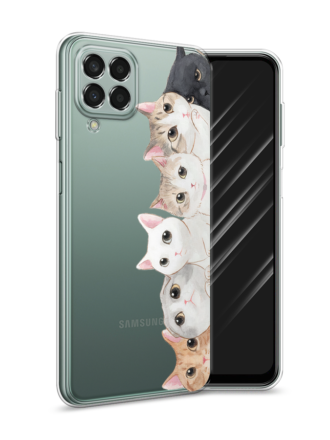 

Чехол Awog на Samsung Galaxy M33 / Самсунг M33 "Ушастый мопс", Разноцветный, 2105650-1