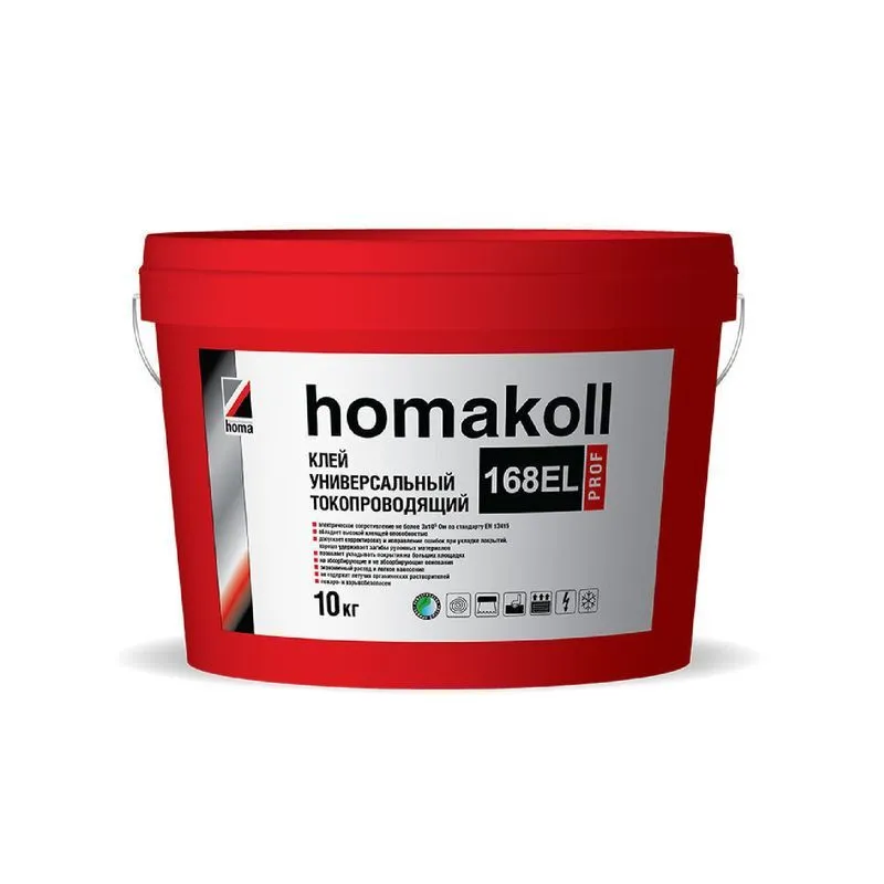 Клей Homakoll 168 EL Prof 10 кг, 300-350гр/м2, морозостойкий