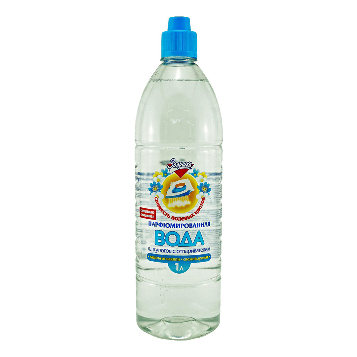 Вода Золушка для утюгов парфюмированная 1 л парфюмированная вода для утюгов и парогенераторов brezo
