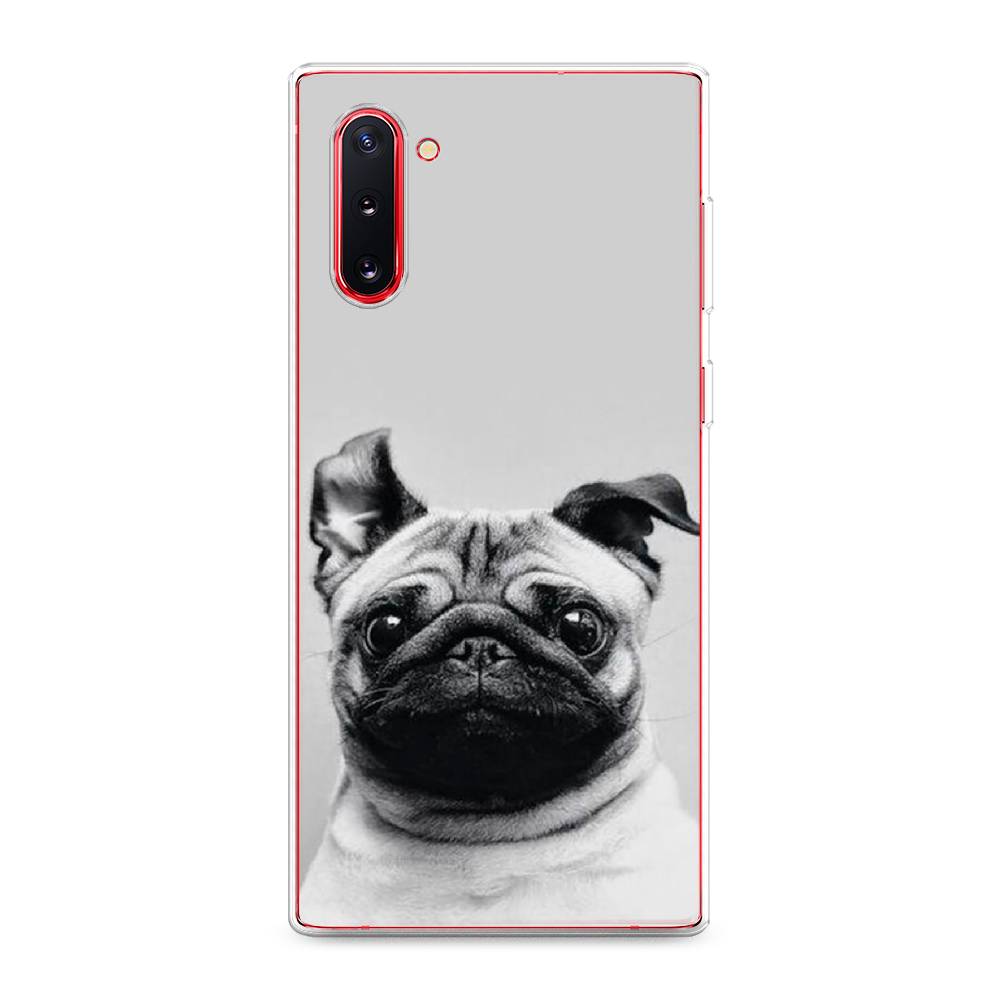 

Чехол Awog на Samsung Galaxy Note 10 "Ушастый мопс", Разноцветный, 28650-1