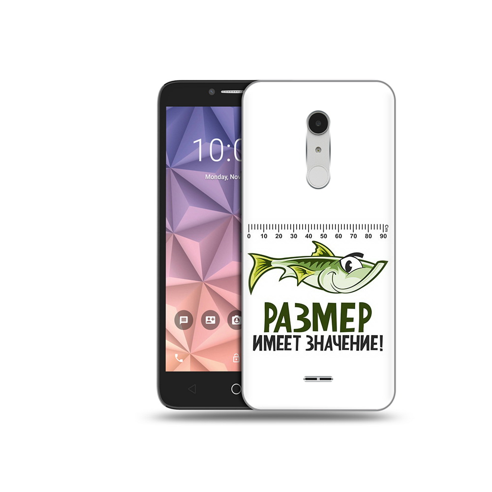 Чехол MyPads Tocco для Alcatel A3 XL размер не имеет значения