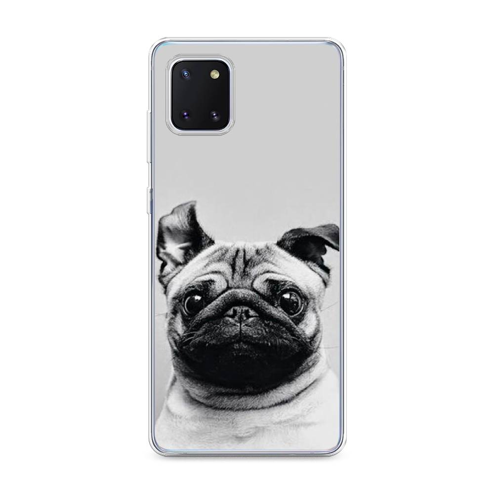 

Чехол Awog на Samsung Galaxy Note 10 lite/A81 "Ушастый мопс", Разноцветный, 29150-1