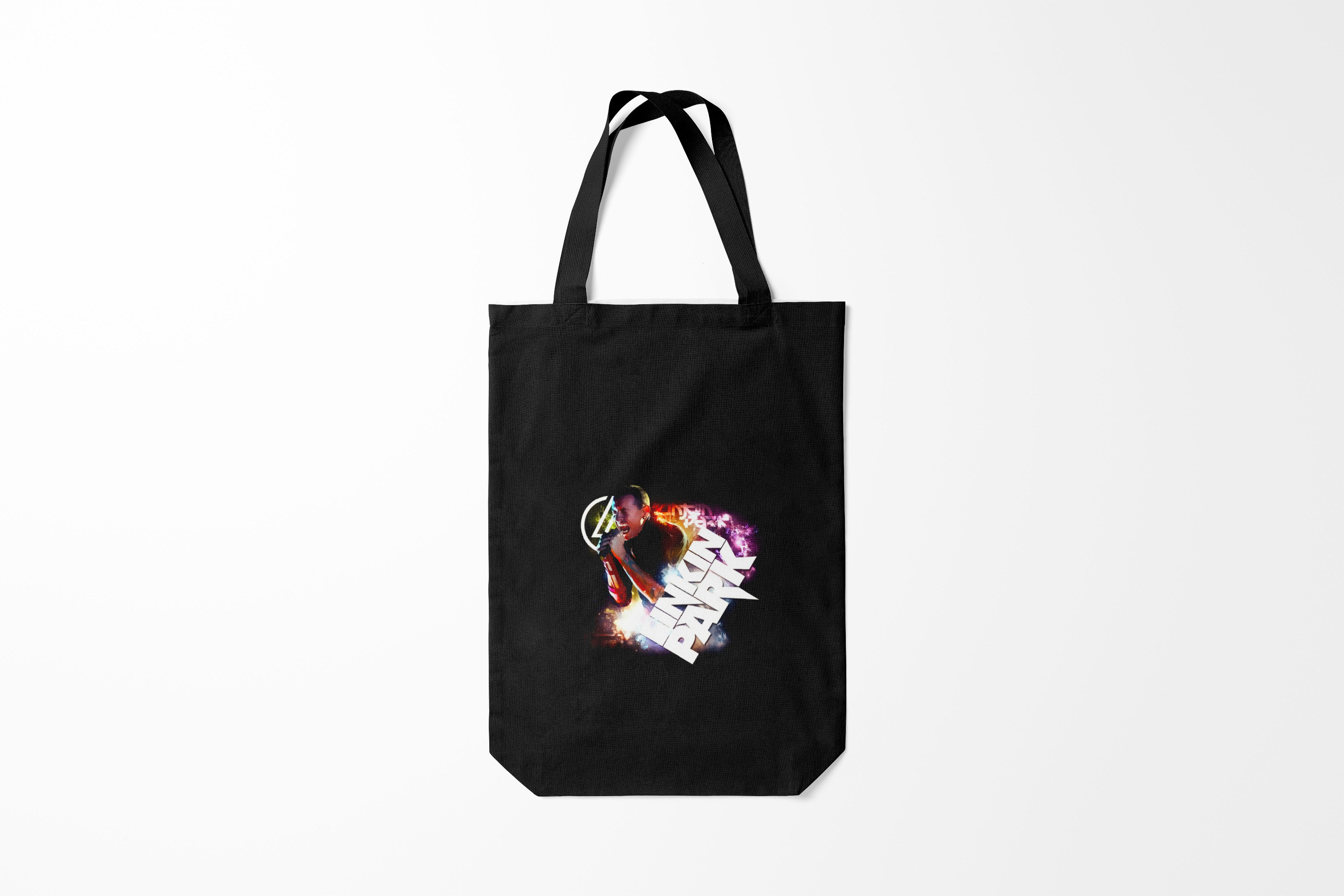 

Сумка шoппер унисекс Burnettie Linkin Park Chester Bennington, черный, Linkin Park Chester Bennington